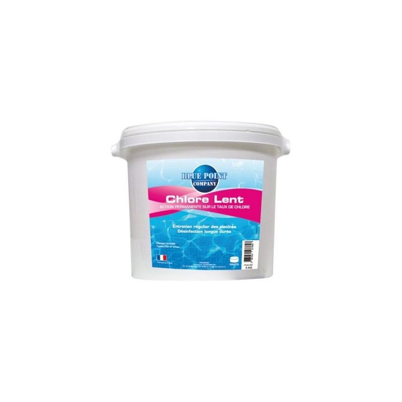 BLUE POINT COMPANY Chlore lent 5kg galets de 250gr