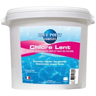 BLUE POINT COMPANY Chlore lent 5kg galets de 250gr
