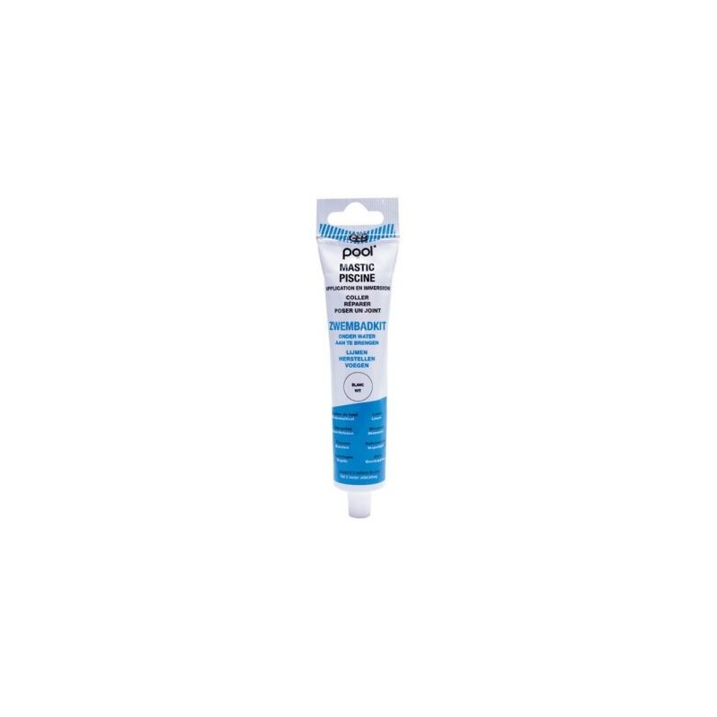 GEB Pool mastic piscine tube 80ml blanc