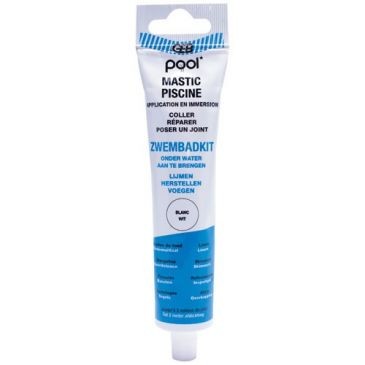 GEB Pool mastic piscine tube 80ml blanc