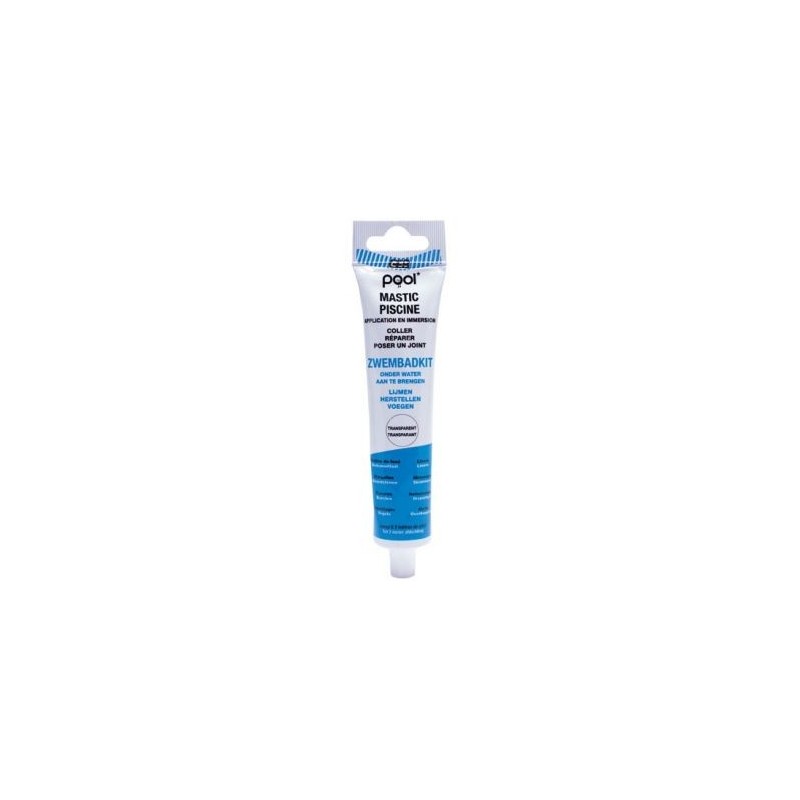GEB Pool mastic piscine tube 80ml transparent
