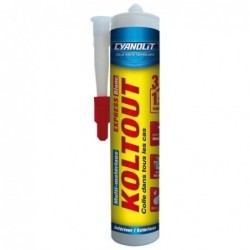 Cyanolit Cyanolit colle Koltout blanc cartouche 290ml - Image 2