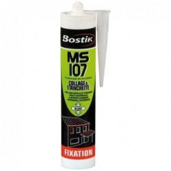 Bostik Mastic fixation MSP107 cartouche 290ml blanc pro - Image 2