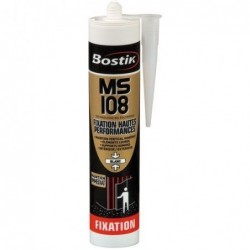 Bostik Mastic fixation MSP108 cartouche 290ml blanc pro - Image 2