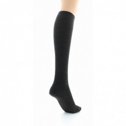 Perrin Chaussettes hautes à côtes Confort Laine peignée mélangée Sans élastique - Image 9
