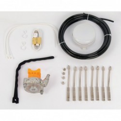 O'Fresh Kit parasol 8 buses avec lampe pour brumiseur haute pression pour parasol déporté - Image 5