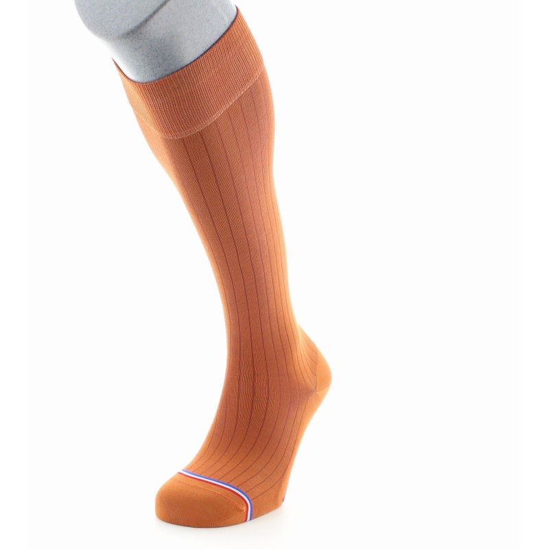La Chaussette Française Chaussettes hautes Lido en fil d'Écosse