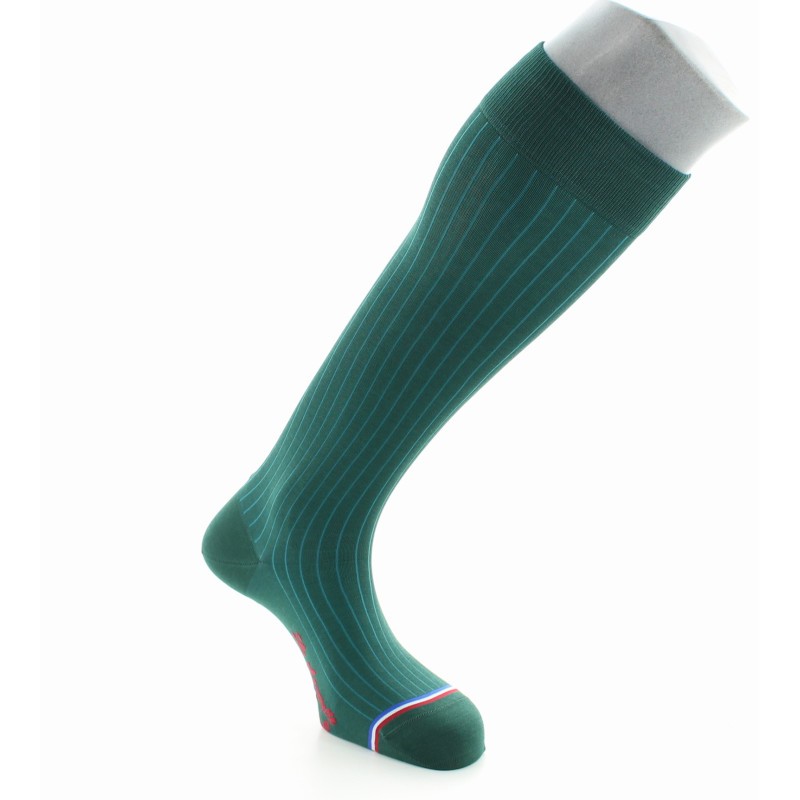 La Chaussette Française Chaussettes hautes Lido en fil d'Écosse