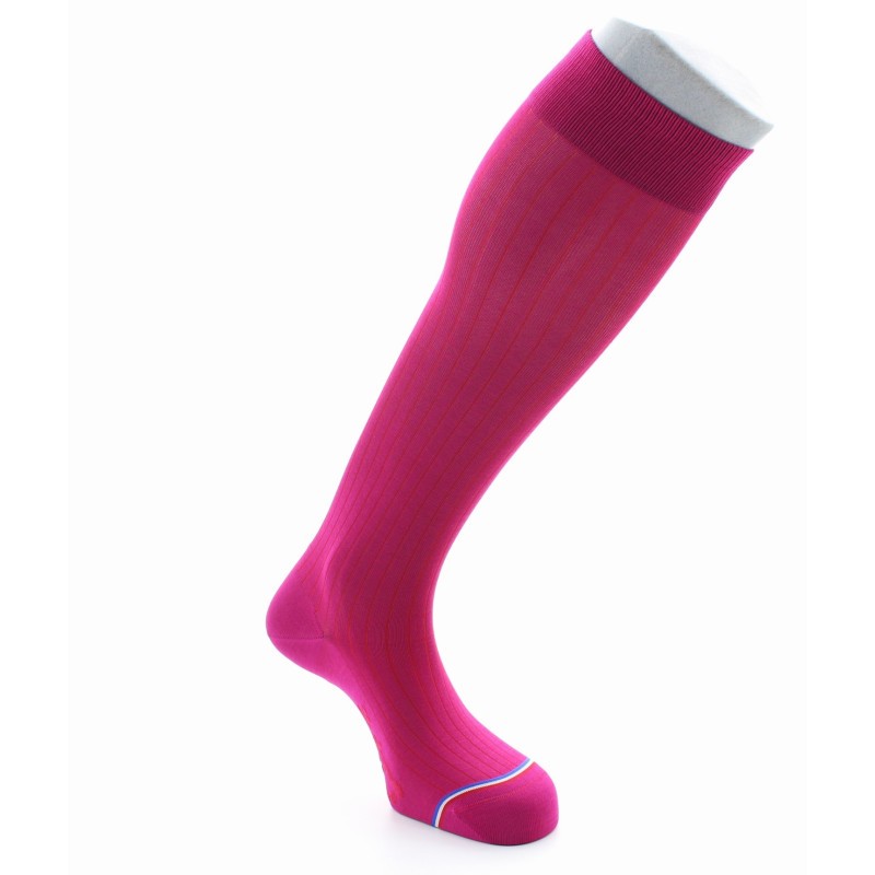 La Chaussette Française Chaussettes hautes Bastille en fil d'Écosse