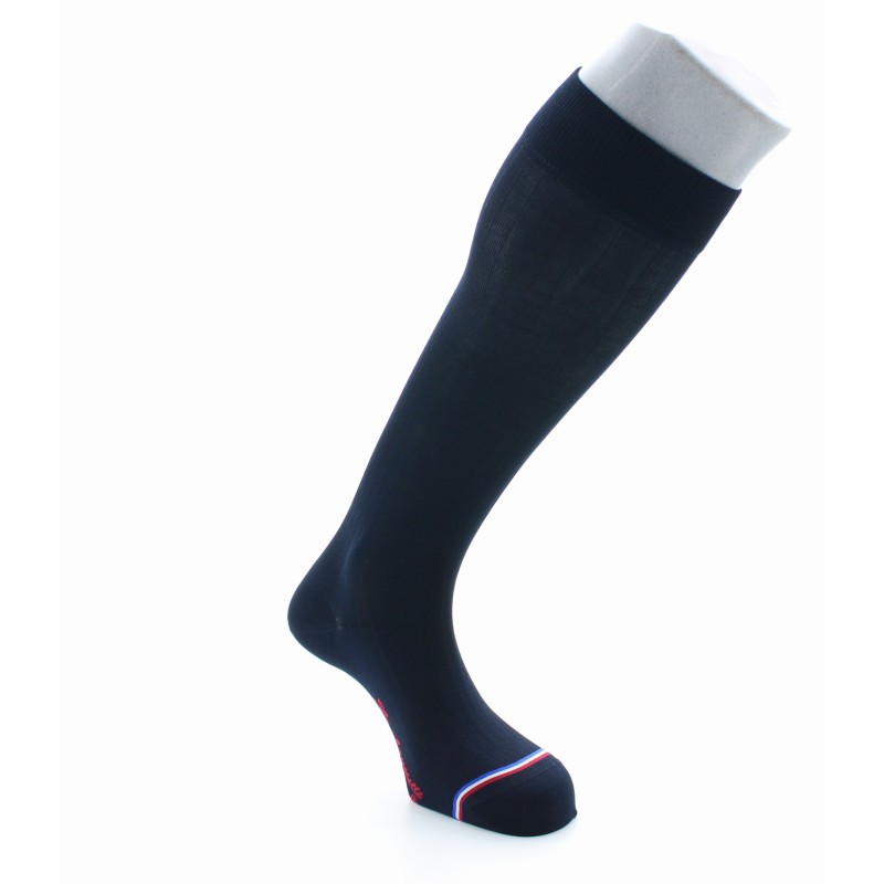La Chaussette Française Chaussettes hautes Trocadéro en fil d'Écosse