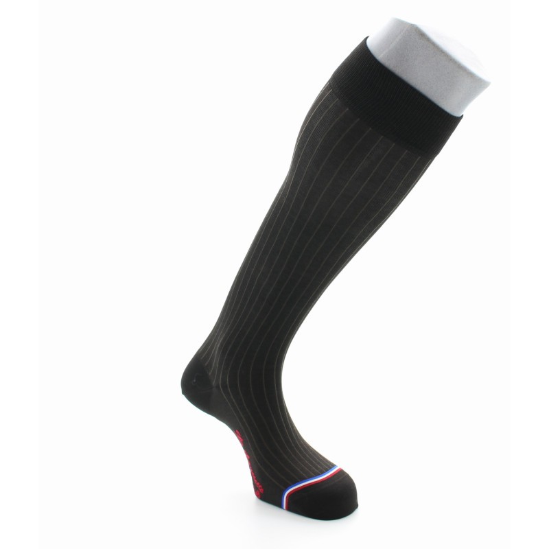 La Chaussette Française Chaussettes hautes Trocadéro en fil d'Écosse