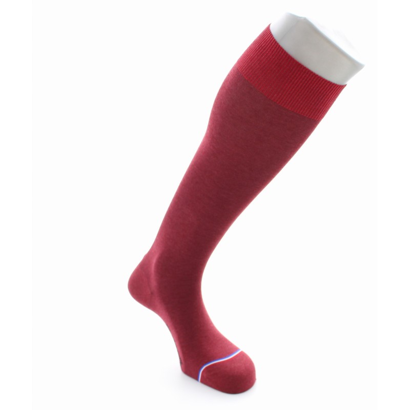 La Chaussette Française Chaussettes hautes Grand Palais en laine et coton