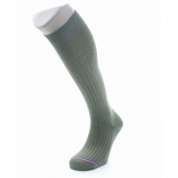 La Chaussette Française Chaussettes hautes Odéon en laine et soie - Image 2