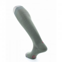 La Chaussette Française Chaussettes hautes Odéon en laine et soie - Image 3