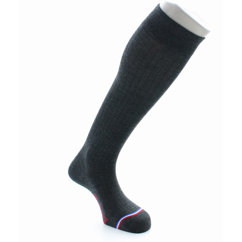 La Chaussette Française Chaussettes hautes Notre Dame en laine