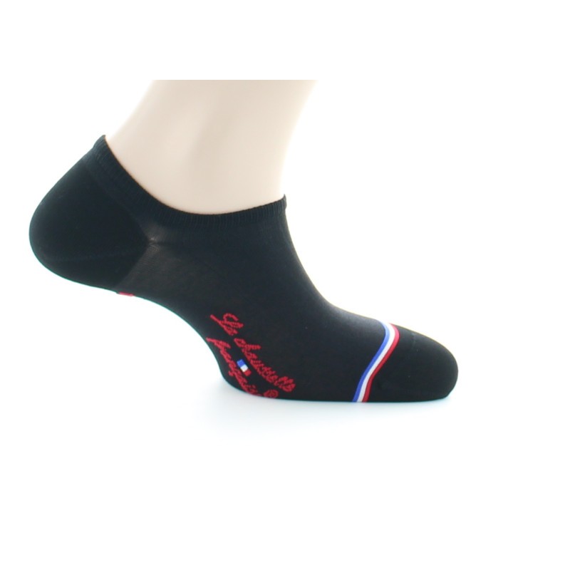 La Chaussette Française Socquettes Invisibles Auteuil en soie et coton