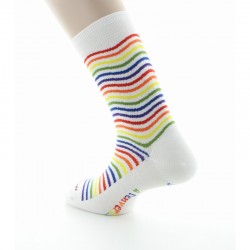 Dagobert à l'envers Chaussettes vagues multicolores - Image 3