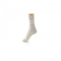Dagobert à l'envers Chaussettes courtes femme en coton et soie - Image 3
