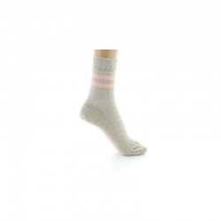 Dagobert à l'envers Chaussettes courtes femme en coton et soie - Image 4