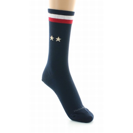 Dagobert à l'envers Chaussettes Champion du Monde 2 Etoiles
