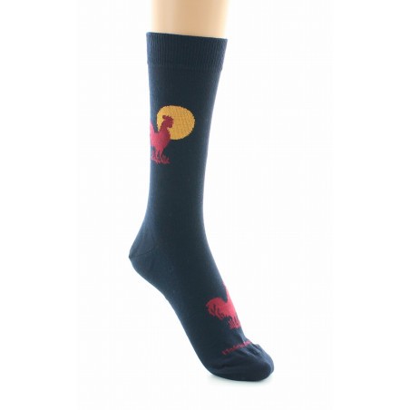 Dagobert à l'envers Chaussettes Coq