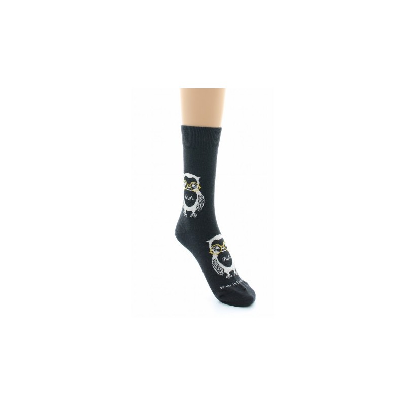 Dagobert à l'envers Chaussettes Hibou