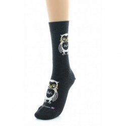 Dagobert à l'envers Chaussettes Hibou - Image 2