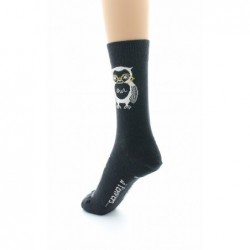 Dagobert à l'envers Chaussettes Hibou - Image 3