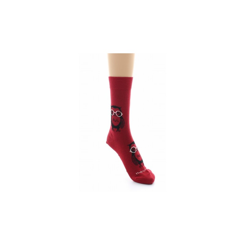 Dagobert à l'envers Chaussettes Hibou