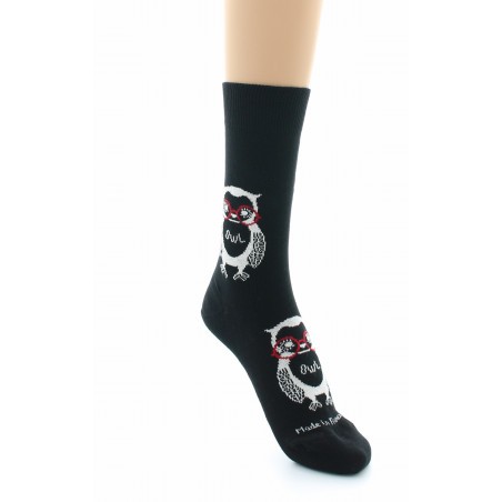 Dagobert à l'envers Chaussettes Hibou