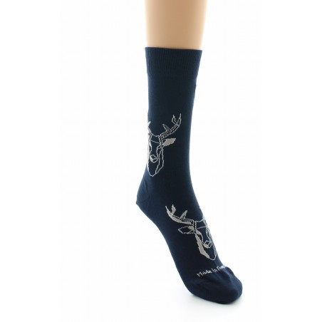 Dagobert à l'envers Chaussettes Cerf