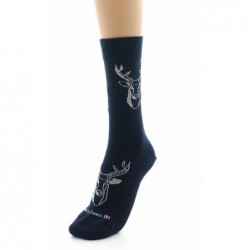 Dagobert à l'envers Chaussettes Cerf - Image 2