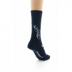 Dagobert à l'envers Chaussettes Cerf - Image 4