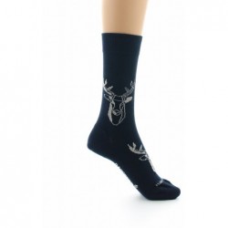 Dagobert à l'envers Chaussettes Cerf - Image 5