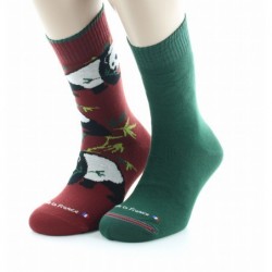 Dagobert à l'envers Chaussettes Réversibles Panda - Image 2