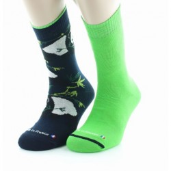 Dagobert à l'envers Chaussettes Réversibles Panda - Image 2