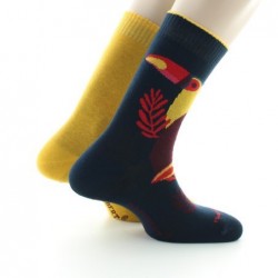 Dagobert à l'envers Doubles chaussettes réversibles Toucan - Image 5