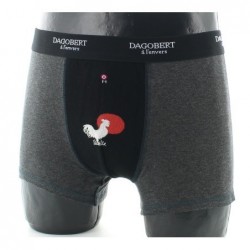 Dagobert à l'envers Boxer original à motifs Coq et Soleil - Image principale