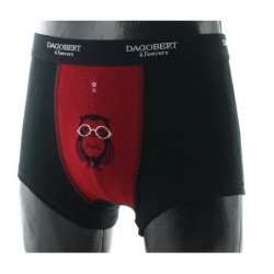 Dagobert à l'envers Boxer original à motif Hibou - Image 2