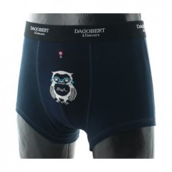 Dagobert à l'envers Boxer original à motif Hibou - Image 2