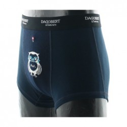 Dagobert à l'envers Boxer original à motif Hibou - Image 5