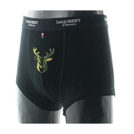 Dagobert à l'envers Boxer original à motif Cerf