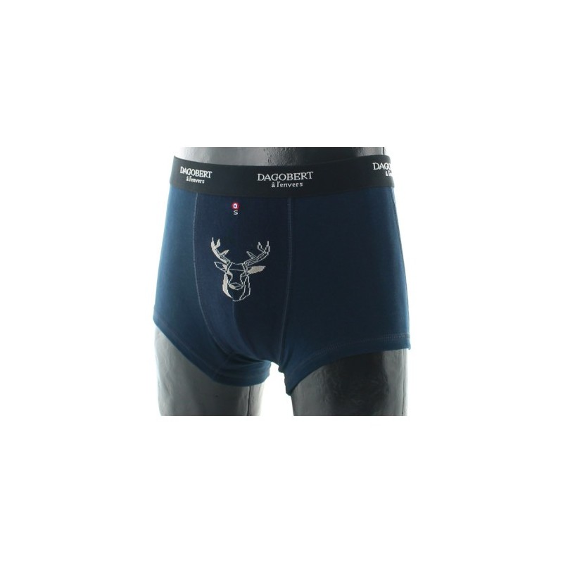 Dagobert à l'envers Boxer original à motif Cerf