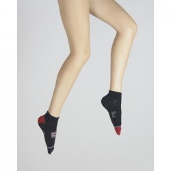 Berthe Aux Grands Pieds Pack de 2 paires de chaussettes courtes marine et blanche - Image 5