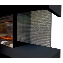 Chemin'Arte Cheminée électrique design Lounge noire - Image 6