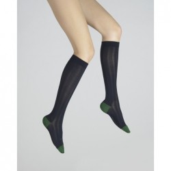 Berthe Aux Grands Pieds Chaussettes Hautes en Soie - Image 5