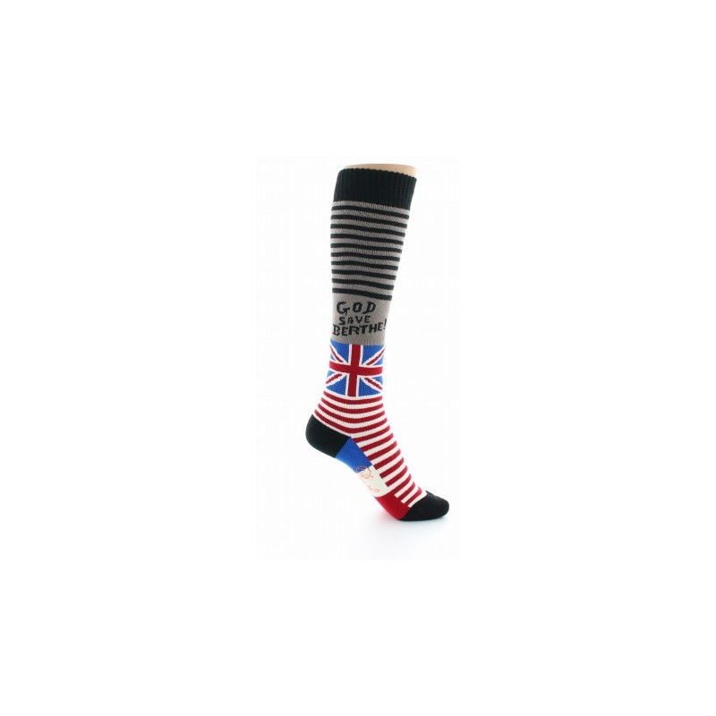 Berthe Aux Grands Pieds Chaussettes hautes God save Berthe