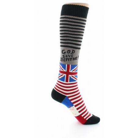 Berthe Aux Grands Pieds Chaussettes hautes God save Berthe