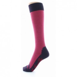 Berthe Aux Grands Pieds Chaussettes hautes cachemire rose - Image 3