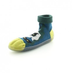 Berthe Aux Grands Pieds Chaussons chaussettes Chat - Image 3